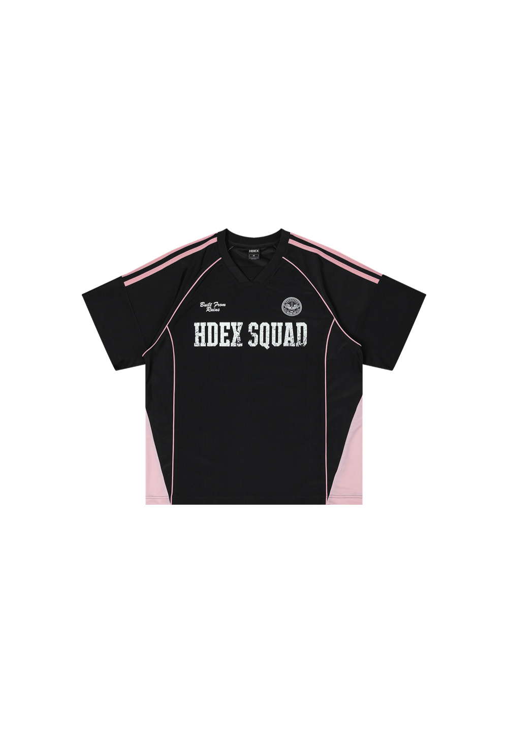 HDEX Baju Korea Olahraga Squad Number 8 Jersey Short Sleeve W Black Wanita Fitness