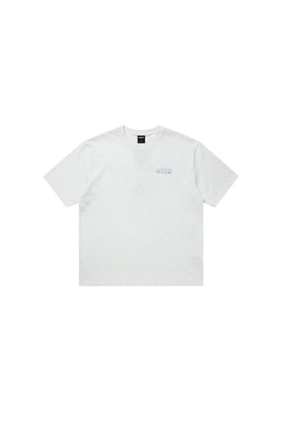 HDEX Baju Korea Olahraga Clear 916 Back Logo Short Sleeve White Pria Fitness