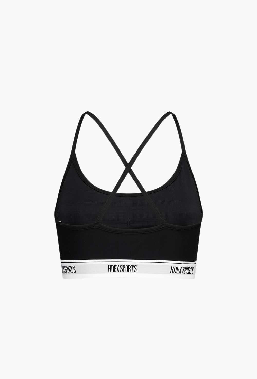 HDEX Pakaian Dalam Korea Olahraa Banding Stretch Bra Top Black