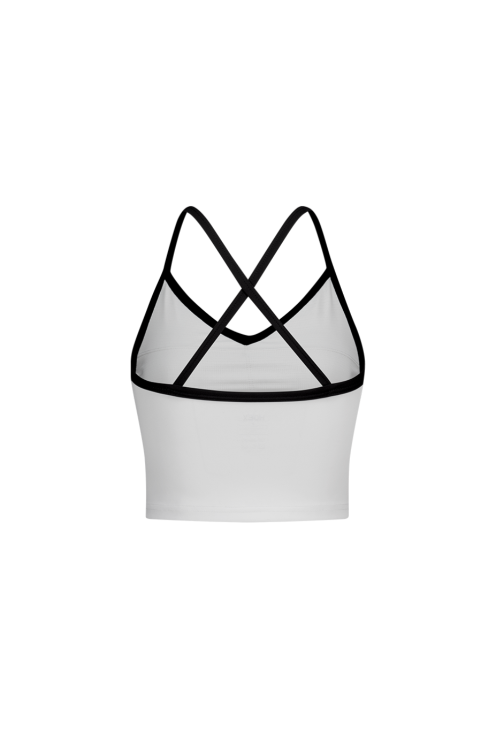 HDEX Baju Korea Olahraga Light Support Daily Crop Bra Top White Wanita Fitness