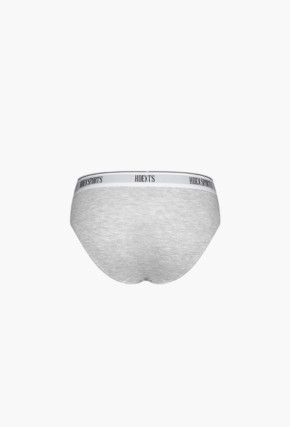 HDEX Celana Dalam Korea Olahraga Comfort Banding Panties Melange Gray