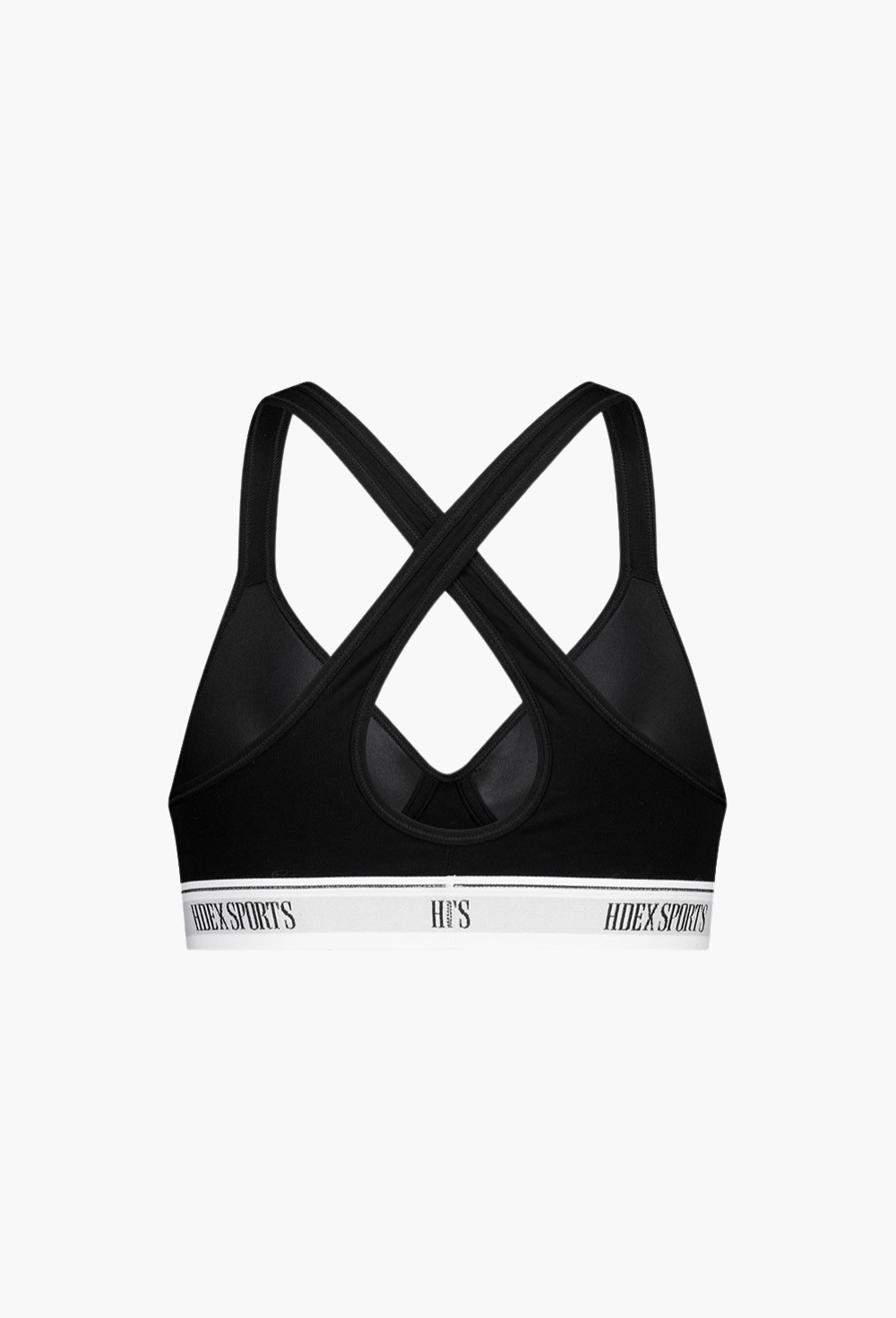 HDEX Pakaian Dalam Korea Olahraga Comfort Banding Bra Black