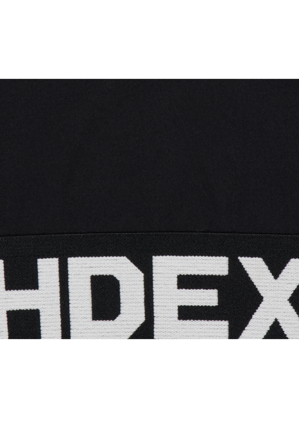 HDEX Baju Korea Olahraga Pro Banded Bra Top Black Wanita Fitness