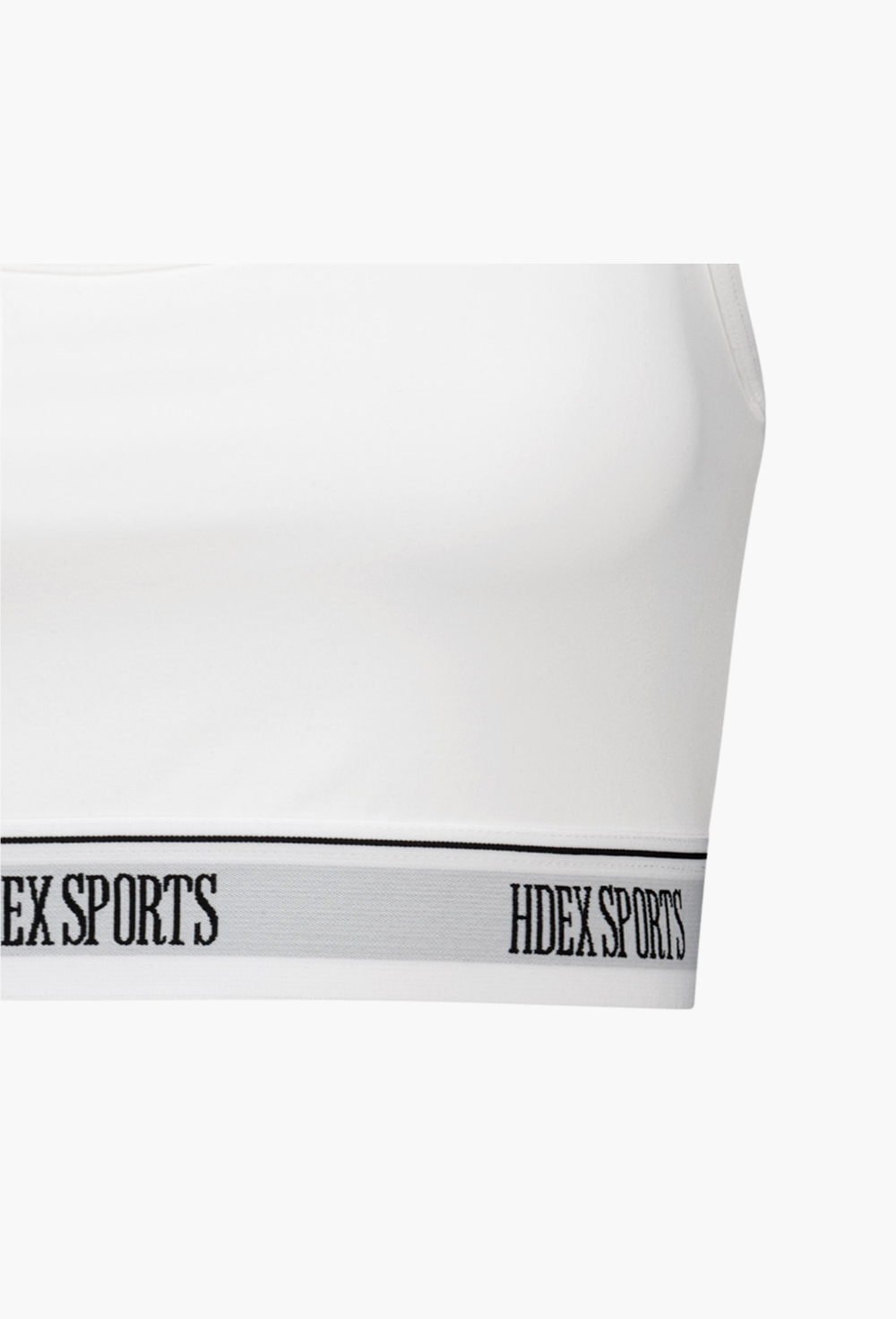 HDEX Pakaian Dalam Korea Olahraga Banding Stretch Bra Top White