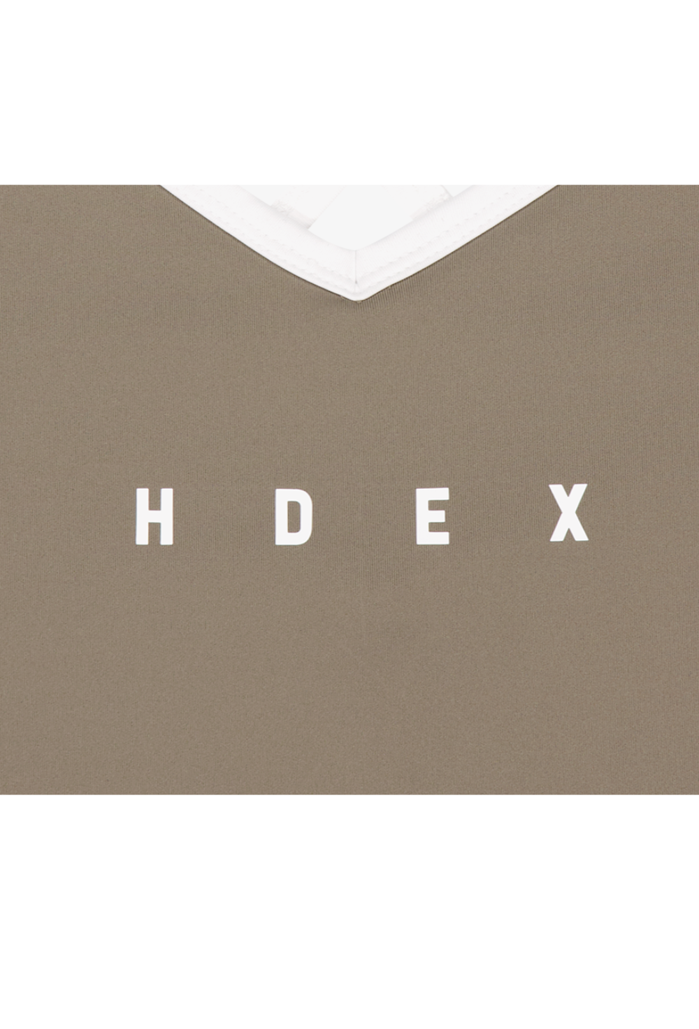 HDEX Baju Korea Olahraga Light Support Daily Crop Bra Top Taupe Wanita Fitness