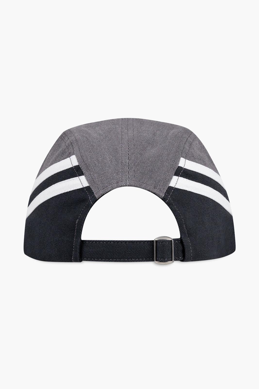 HDEX Topi Korea Olahraga 916 Side Track Washed Cap Charcoal Pria Wanita Fitness