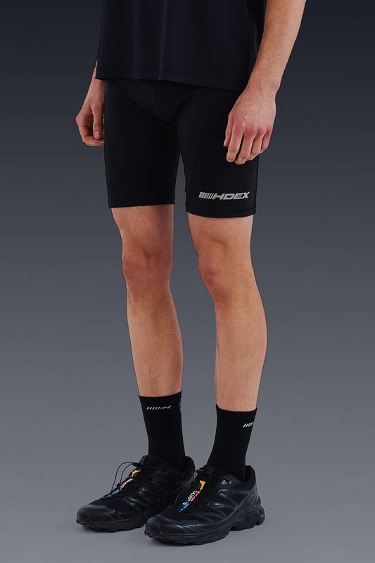 HDEX Celana Korea Olahraga Assist 4.0 Leggings Black Pria Fitness