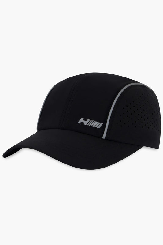 HDEX Topi Korea Olahraga Assist Air Mesh Cap Black Pria Wanita Fitness
