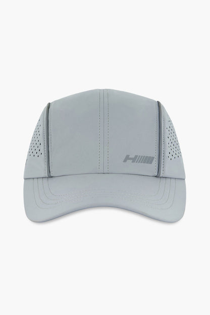HDEX Topi Korea Olahraga Assist Air Mesh Cap Light Gray Pria Wanita Fitness