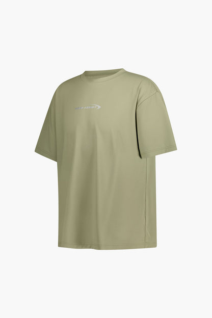 HDEX Baju Korea Olahraga Assist Core Short Sleeve Desert Pria Fitness
