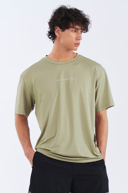 HDEX Baju Korea Olahraga Assist Core Short Sleeve Desert Pria Fitness