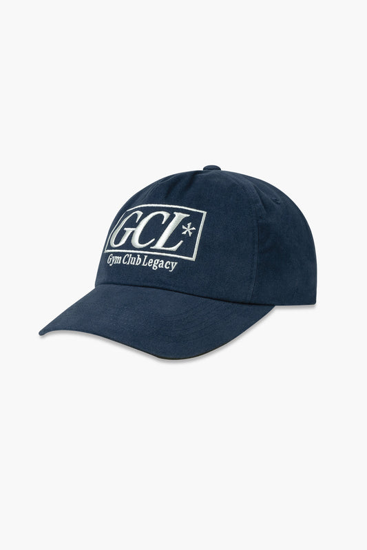 HDEX Topi Korea Olahraga Box Layer Big Daddy Cap Navy Pria Wanita Fitness