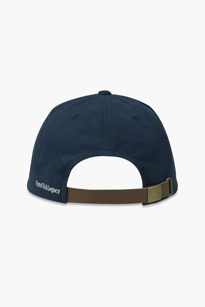 HDEX Topi Korea Olahraga Box Layer Big Daddy Cap Navy Pria Wanita Fitness