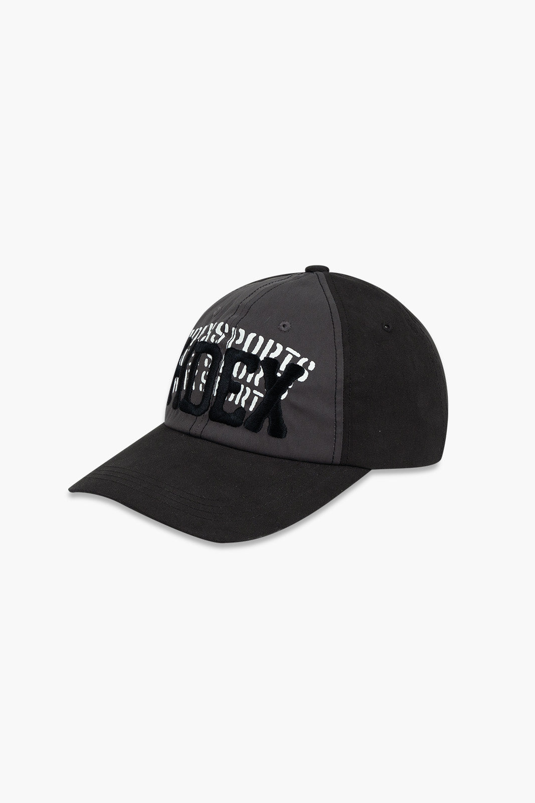 HDEX Topi Korea Olahraga Core Volume Layer Ball Cap Black Pria Wanita Fitness