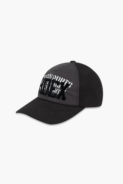 HDEX Topi Korea Olahraga Core Volume Layer Ball Cap Black Pria Wanita Fitness
