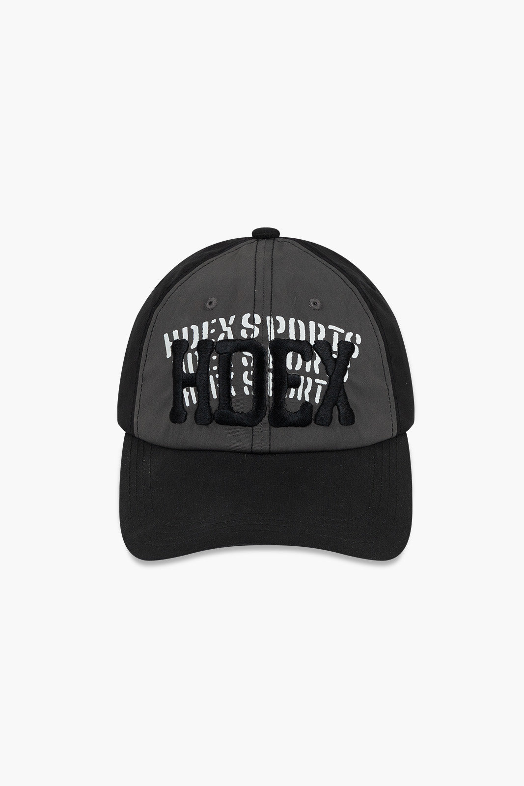 HDEX Topi Korea Olahraga Core Volume Layer Ball Cap Black Pria Wanita Fitness