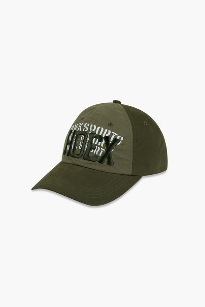 HDEX Topi Korea Olahraga Core Volume Layer Ball Cap Khaki Pria Wanita Fitness