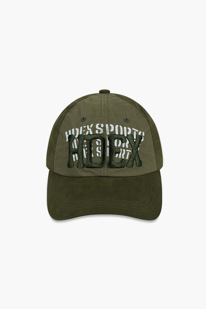 HDEX Topi Korea Olahraga Core Volume Layer Ball Cap Khaki Pria Wanita Fitness
