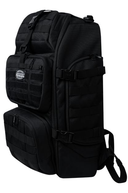HDEX Gym Three Pocket Cordura Backpack Black