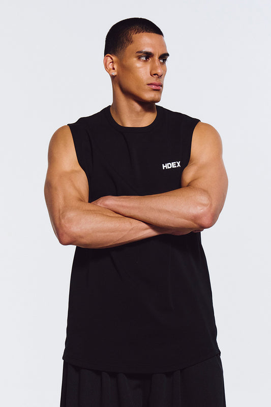 HDEX Main Small Logo Sleeveless Black