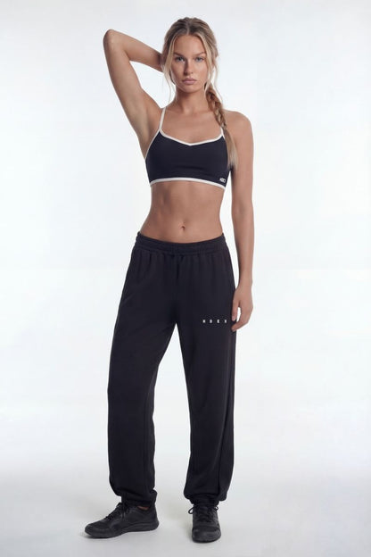 HDEX Celana Korea Olahraga Mild Daily Jogger Pants Black Wanita Fitness