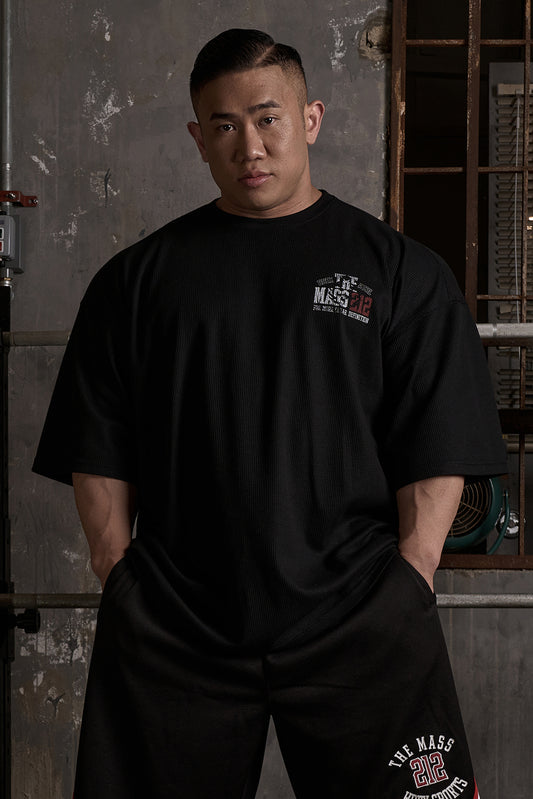 HDEX The Mass 212 Giant Fit Short Sleeve Black