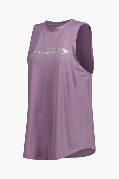 HDEX Baju Korea Olahraga Womens Assist Training Tank Top Plum Wanita Fitness