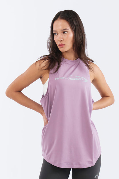 HDEX Baju Korea Olahraga Womens Assist Training Tank Top Plum Wanita Fitness