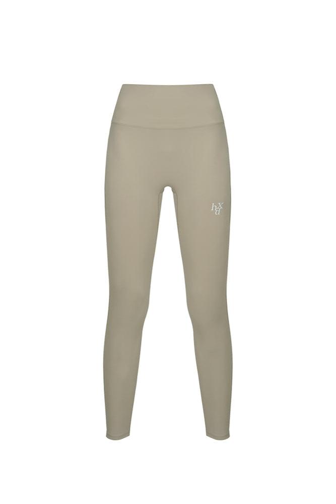 HDEX Womens Change up Signature Logo Leggings Ash Beige