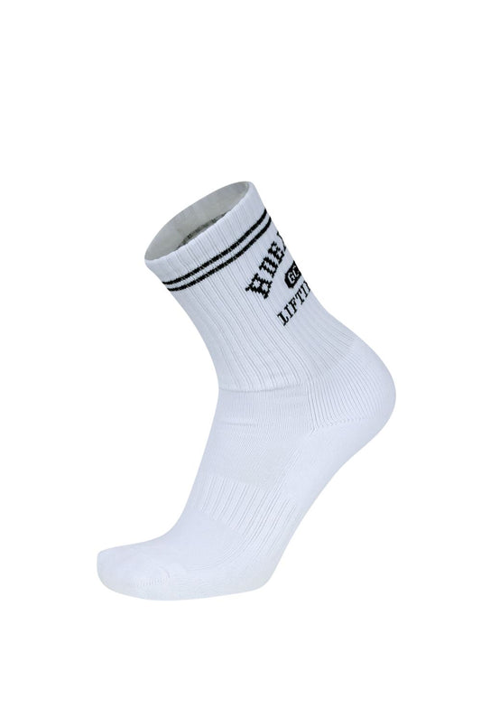 HDEX Kaos Kaki Korea Olahraga Lift Crew Socks Black