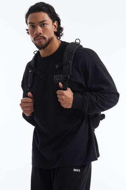 HDEX Gym Slim Backpack 16L Black
