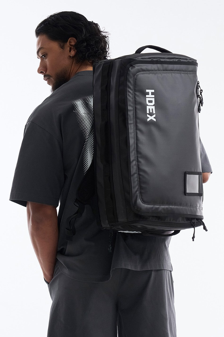 HDEX Utility Handle Duffle Backpack 32L Black