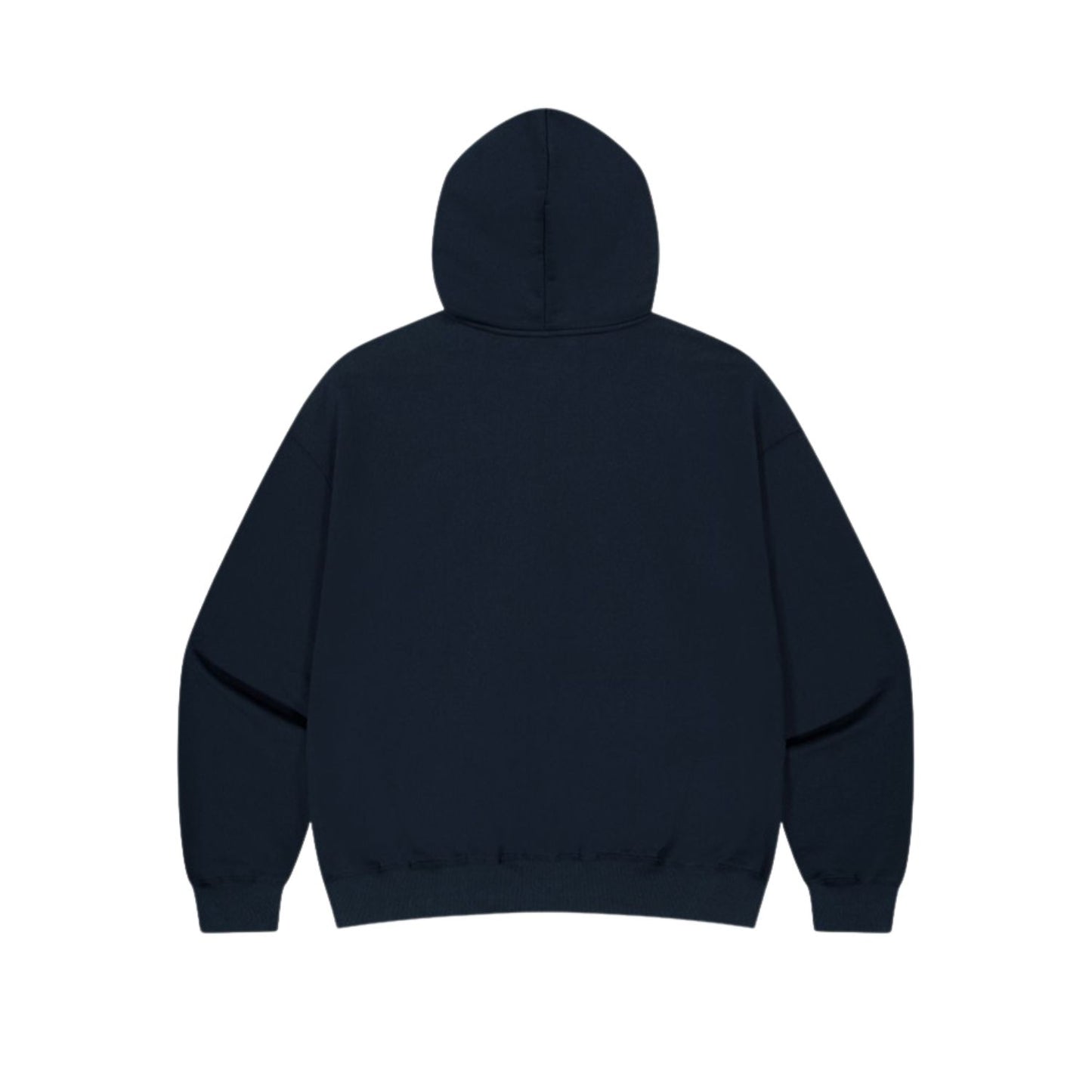 HDEX Baju Korea Olahraga Origin Giant Fit Hoodie Zip-Up Navy Pria Fitness