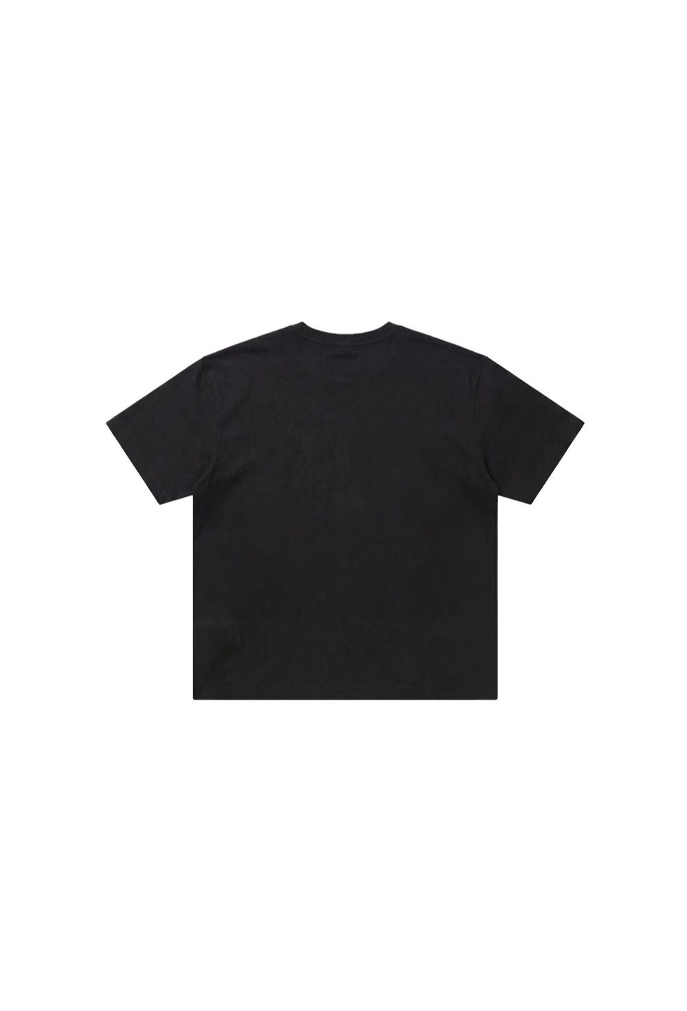 HDEX Baju Korea Olahraga Overlay Giant Fit Black Pria Fitness
