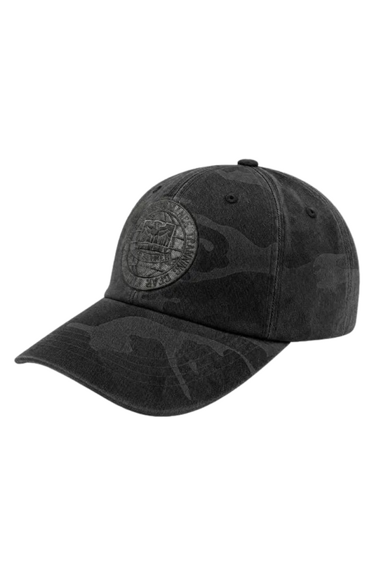 HDEX Topi Korea Olahraga Division Camo Ball Cap Black Camo Pria Wanita Fitness