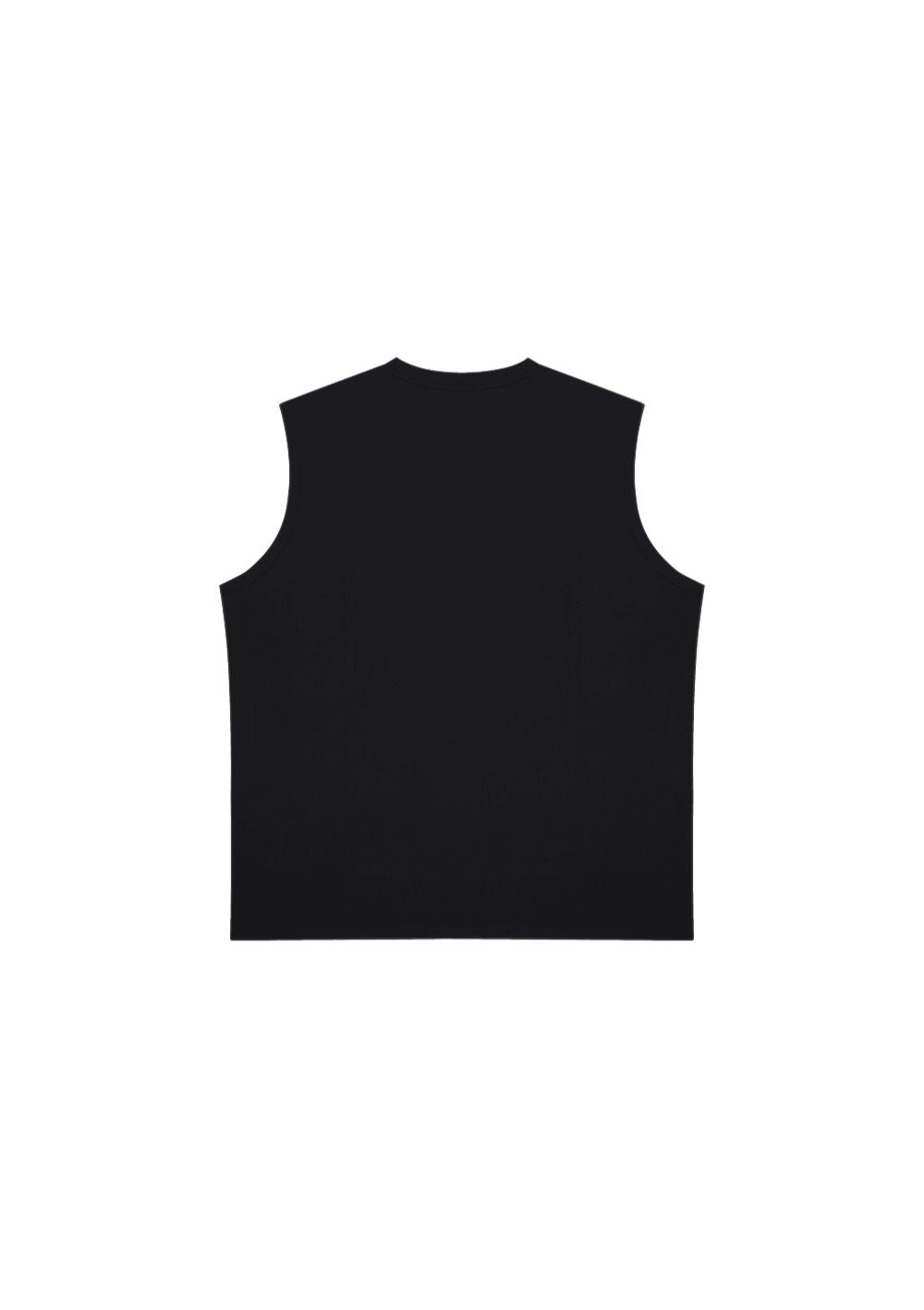 HDEX Baju Korea Olahraga Active Cutline Sleeveless Black Pria Fitness