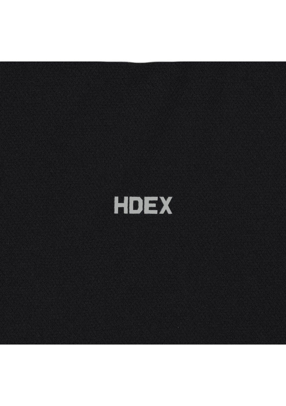 HDEX Baju Korea Olahraga Active Mesh Stitch Long Sleeve Black Pria Fitness