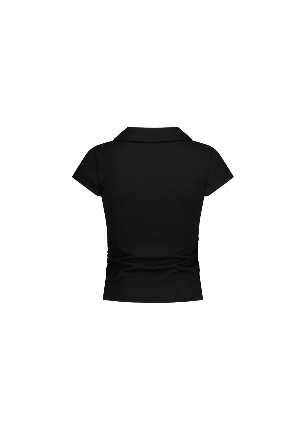 HDEX Baju Korea Olahraga EZ Sculp Pique Short Sleeve W Black