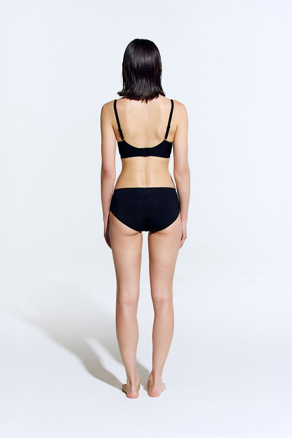 HDEX Pakaian Dalam Korea Seamless Slim-Up Panties Black Wanita