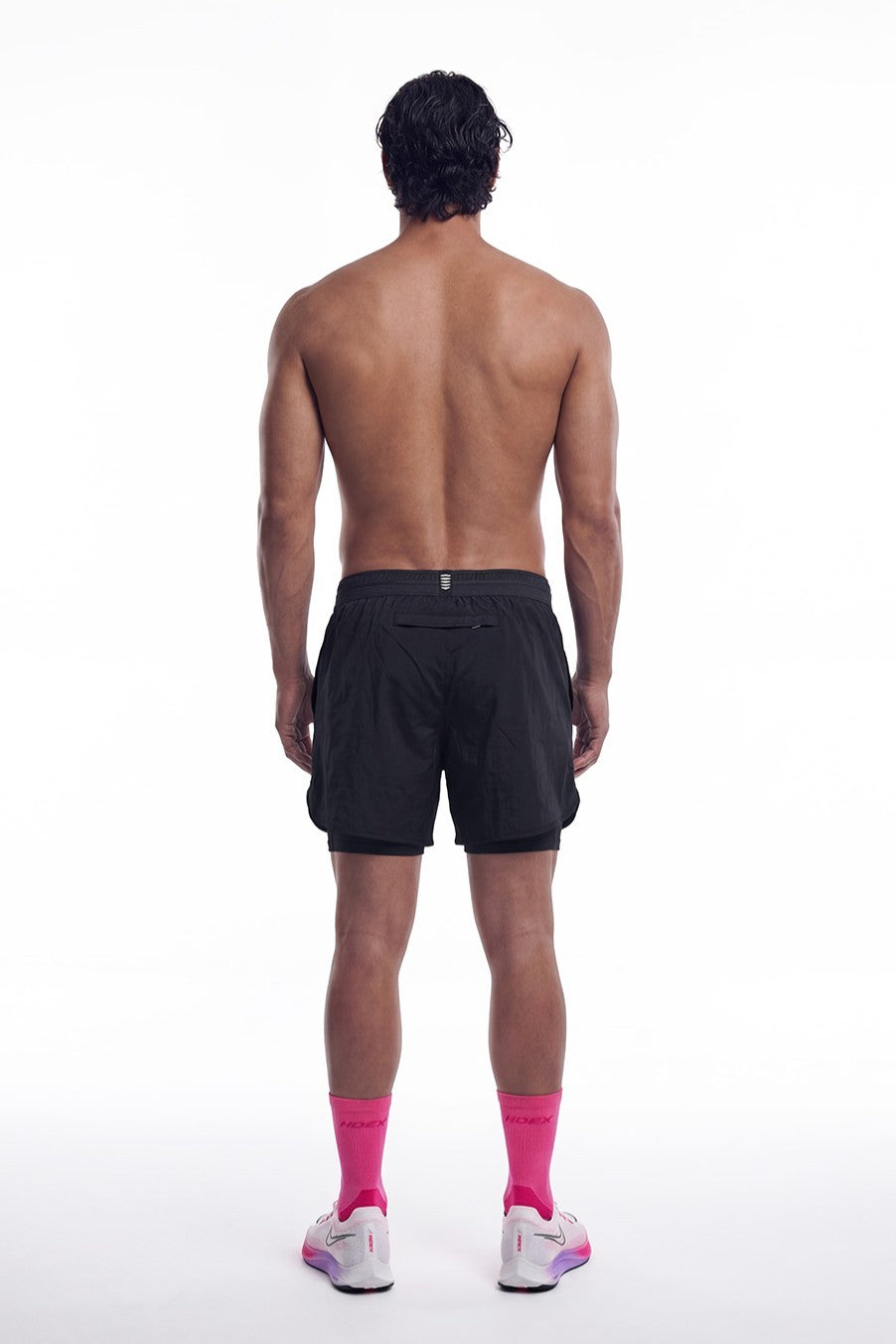 HDEX Celana Korea Olahraga Assist 2-in-1 Ripstop Shorts Black Pria Fitness