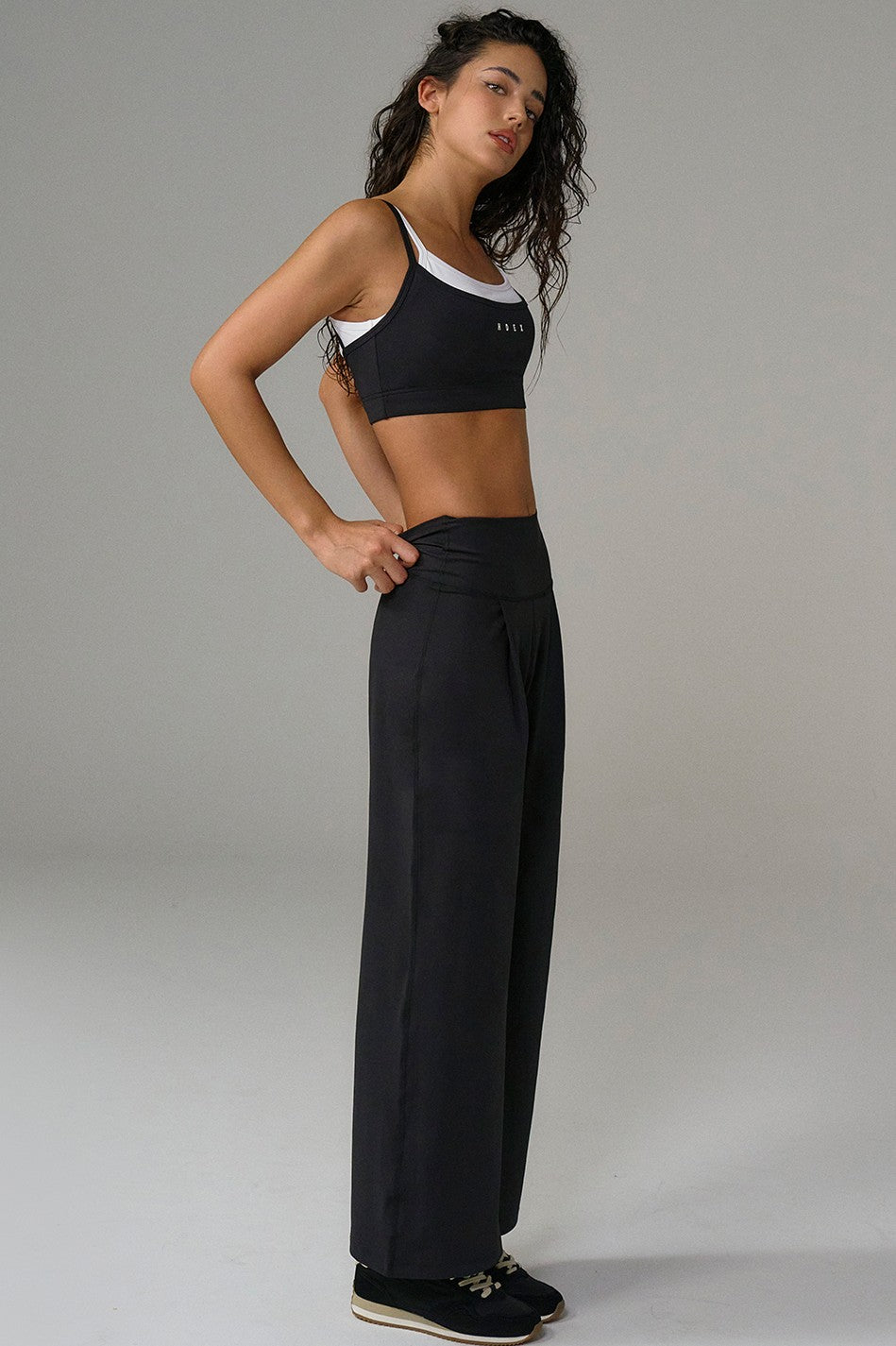 HDEX Celana Korea Olahraga Light Support Daily Leggings Pants Black