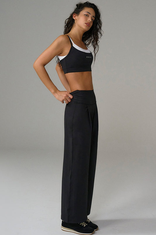 HDEX Celana Korea Olahraga Light Support Daily Leggings Pants Black