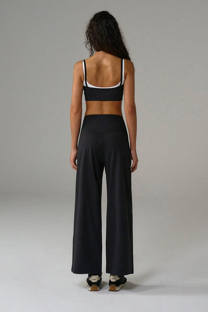 HDEX Celana Korea Olahraga Light Support Daily Leggings Pants Black