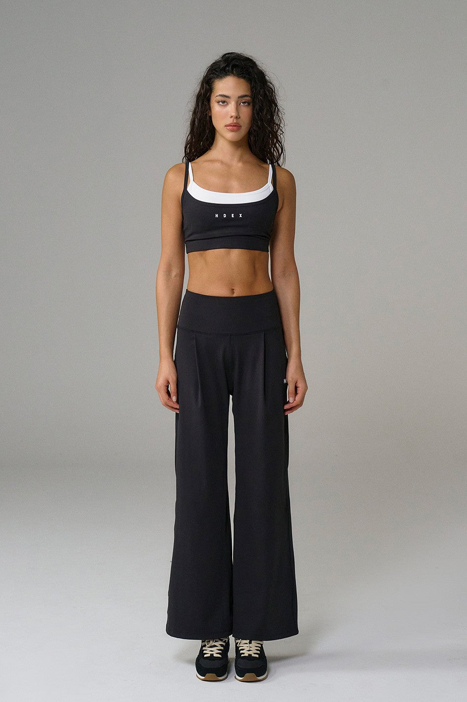 HDEX Celana Korea Olahraga Light Support Daily Leggings Pants Black