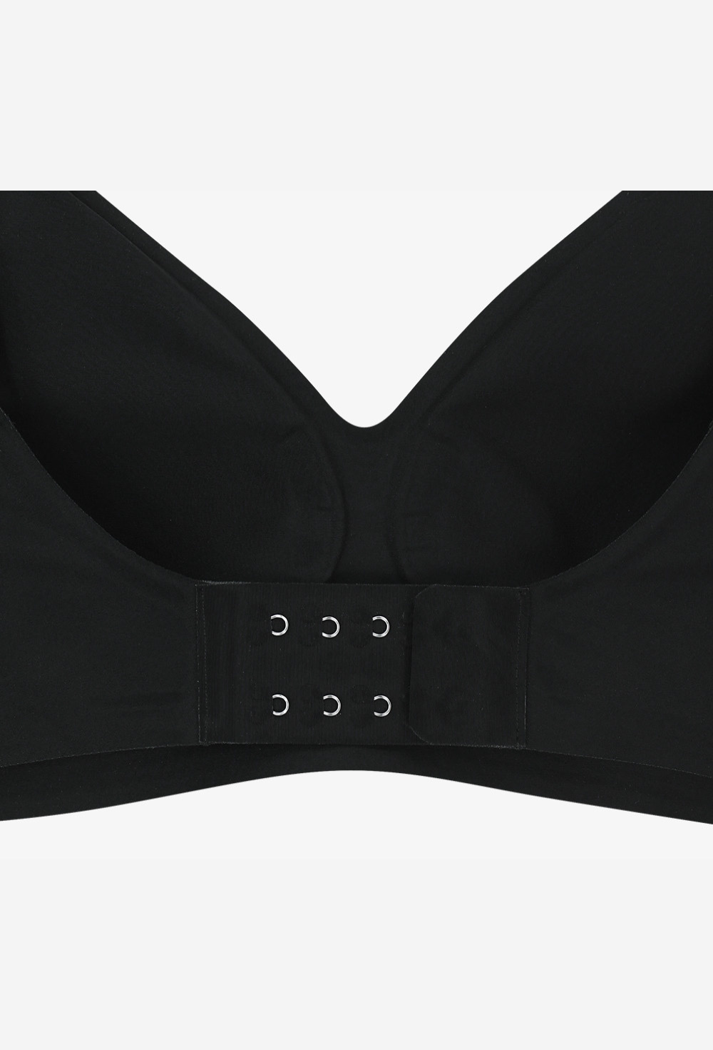 HDEX Pakaian Dalam Korea Seamless Slim-Up Bra Black Wanita