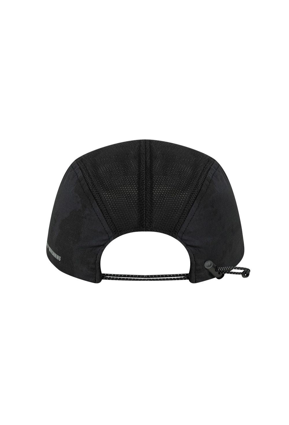 HDEX Topi Korea Olahraga Assist Reflective Light Running Cap Black Pria Wanita Fitness