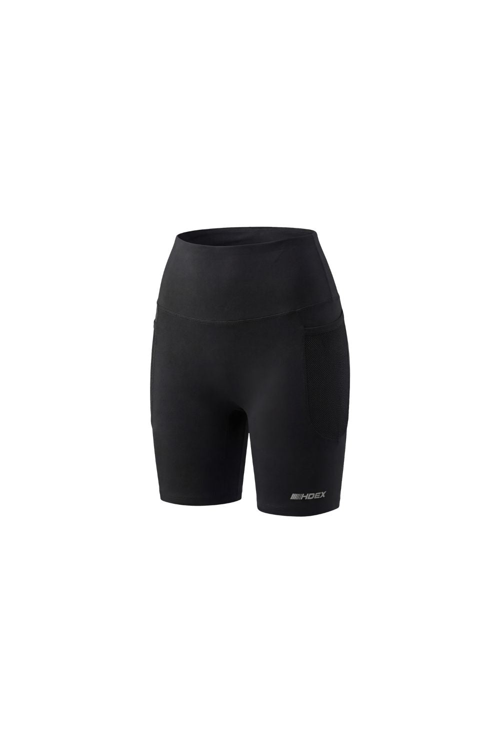 HDEX Celana Korea Olahraga Assist Mesh Pocket Biker Shorts W Black Wanita Fitness