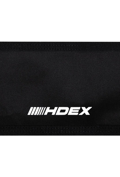 HDEX Assist Reflective Headband Black Wanita Fitness