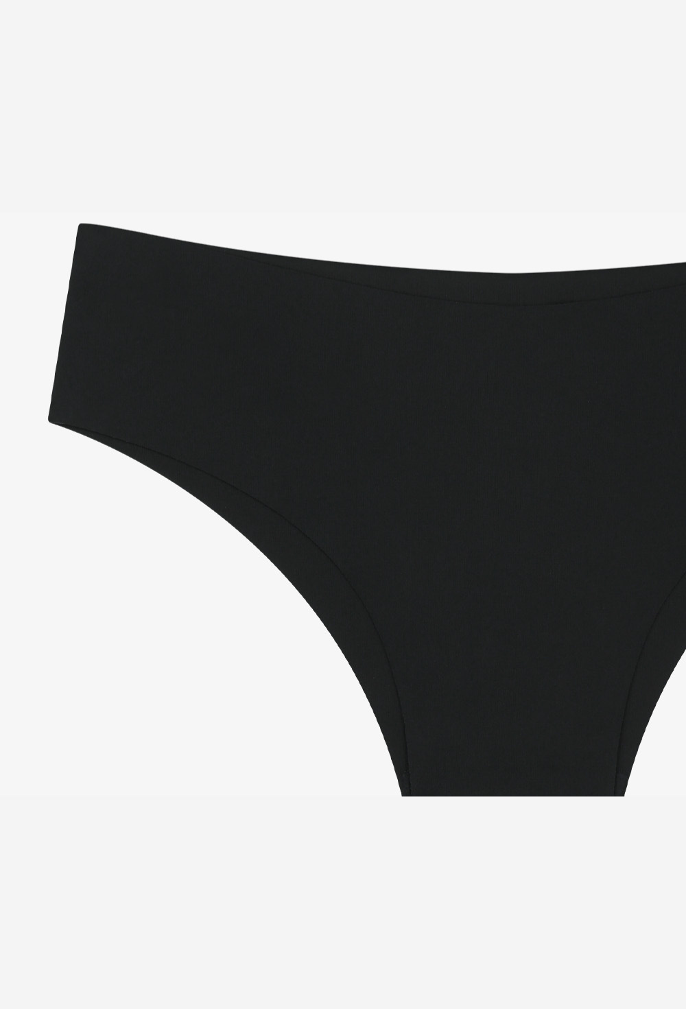 HDEX Pakaian Dalam Korea Seamless Slim-Up Cutting Panties Black Wanita