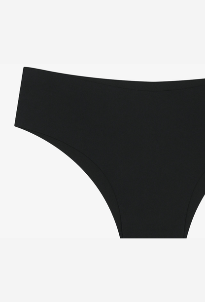 HDEX Pakaian Dalam Korea Seamless Slim-Up Cutting Panties Black Wanita